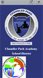 Mobile Screenshot of chandlerparkacademy.net